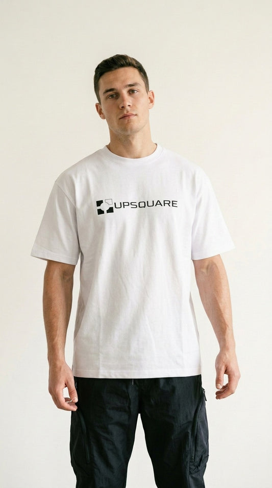 Straight Line Oversize T-Shirt