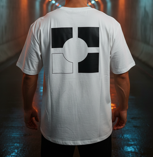 Upsquare Santanna White T-Shirt (Logo Back)