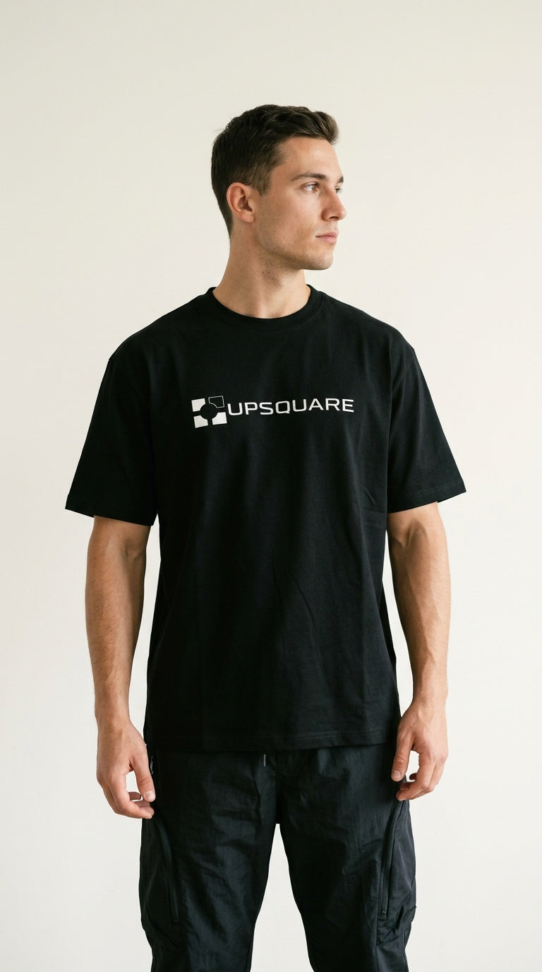 Straight Line Oversize T-Shirt