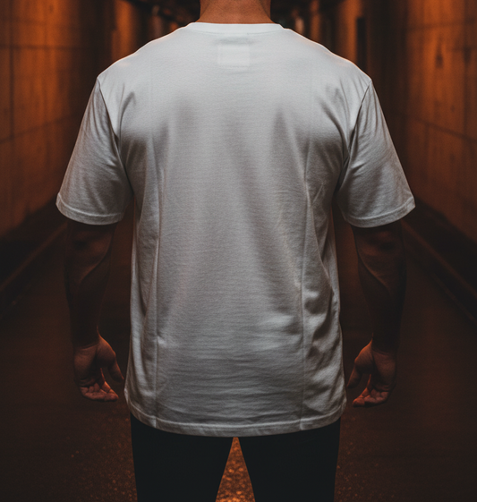 Upsquare Santanna White T-Shirt (Clean Back)